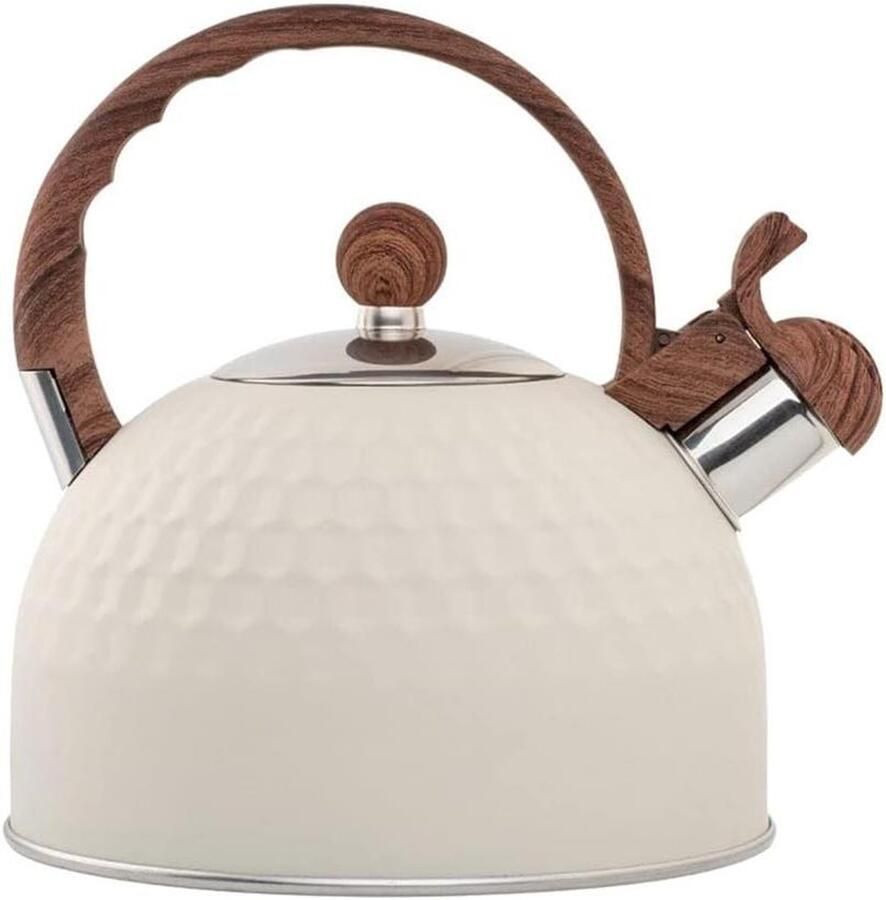 Waterkoker Theeketel Thuisgebruik Keuken Met Handvat 19 x 21 cm Wit