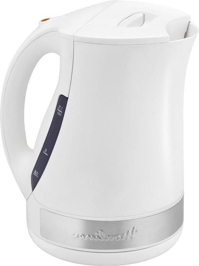Waterkoker Theepot Dranken Bereiden Grote inhoud 17 liter Wit roestvrij staal