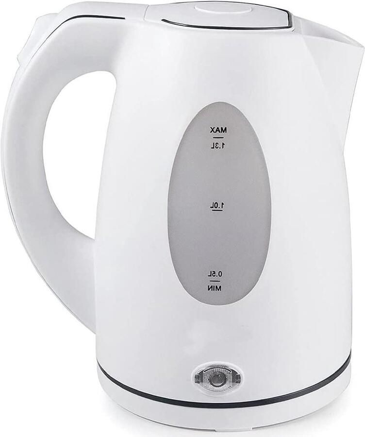 Waterkoker Theepot Elektrisch Snel Water Koken BPA-Vrij Materiaal 13 Liter Wit