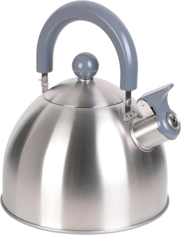 Waterkoker Theepot Koffie en Thee Fluit bij kookpunt 1.5 Liter Wit