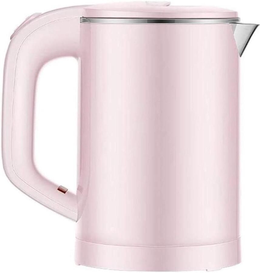 Waterkoker Theepot Samovar Snel Water Koken Dubbele Anti-Scald Laag 1.5L Capaciteit Zilverkleurig