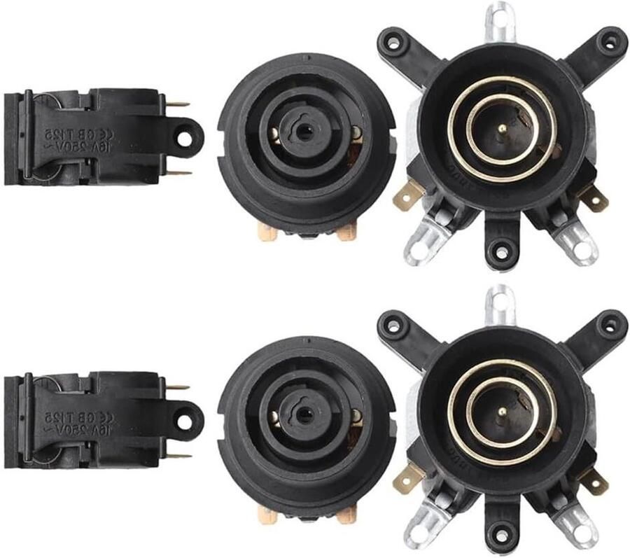 Waterkoker Thermostaatschakelaar Reparatieset Connector Kit Apparaten Repareren Drie Delige Set 10 x 10 x 3 cm