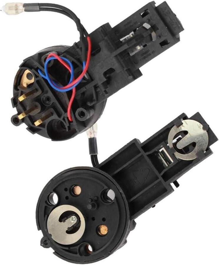 Waterkoker Thermostaatsocket Thermostaat Connector Waterkoker Reparatie AC 110 120V 13A 2 stuks Zwart