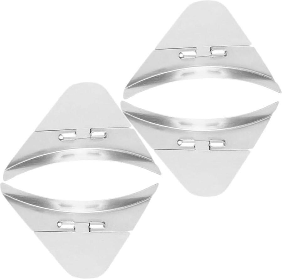 Waterkoker Uitloop Covers Kettle Spout Lids Voorkom Spatten Roestvrij Staal 5.80X3.50CM Zilver
