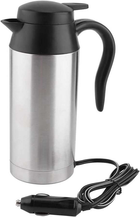 Waterkoker voor auto 750 ml 12 V Ideaal voor koffie en warme dranken onderweg