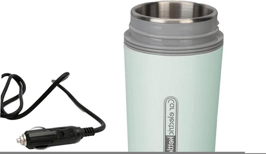 Waterkoker voor auto elektrische waterkoker 12 V voor reizen camping voertuigen SUV's campers vrachtwagens minivans pick-ups