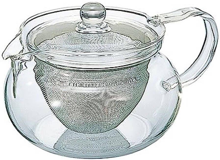 Waterkoker voor Thee 450ml Glas & Transparant Ideaal voor Chai en Groene Thee