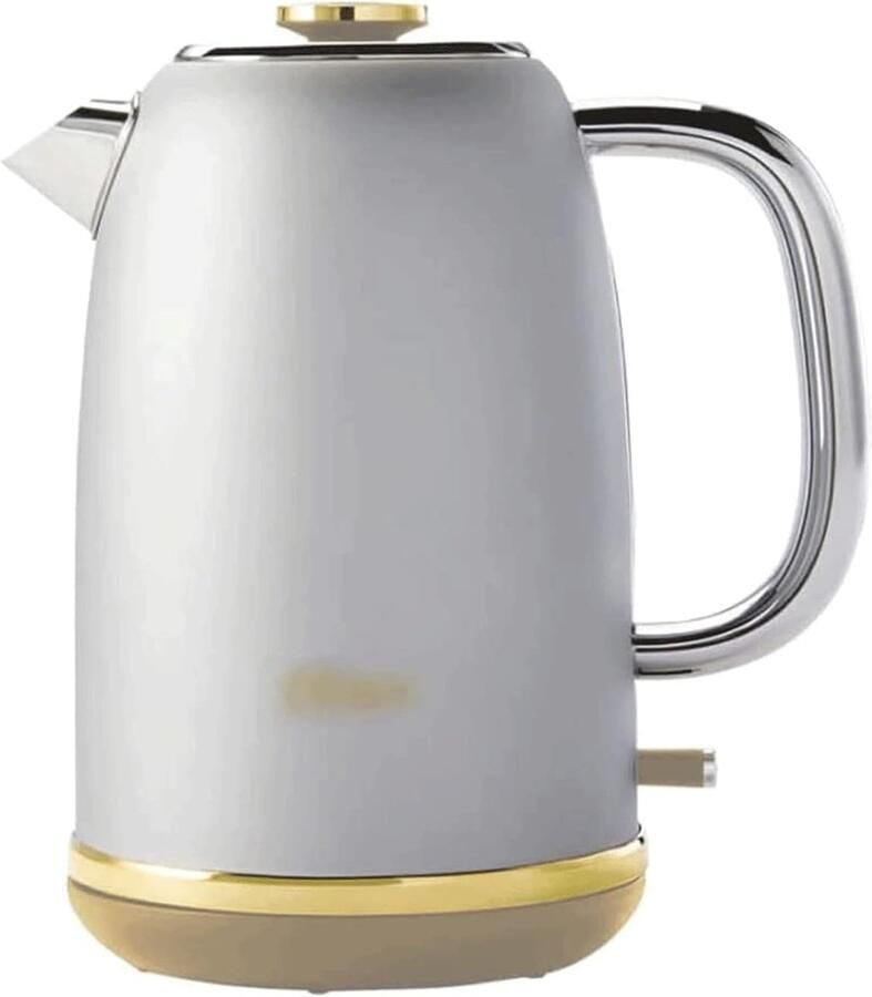 Waterkoker Warmwaterdispenser Snel water koken 360 graden basis 1.7 liter Wit