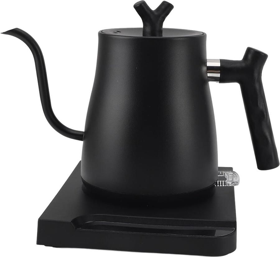 Waterkoker Zwanenhals Snelle Verwarming Ketel Nauwkeurig Gieten Bescherming Droogkoken 800ml Capaciteit