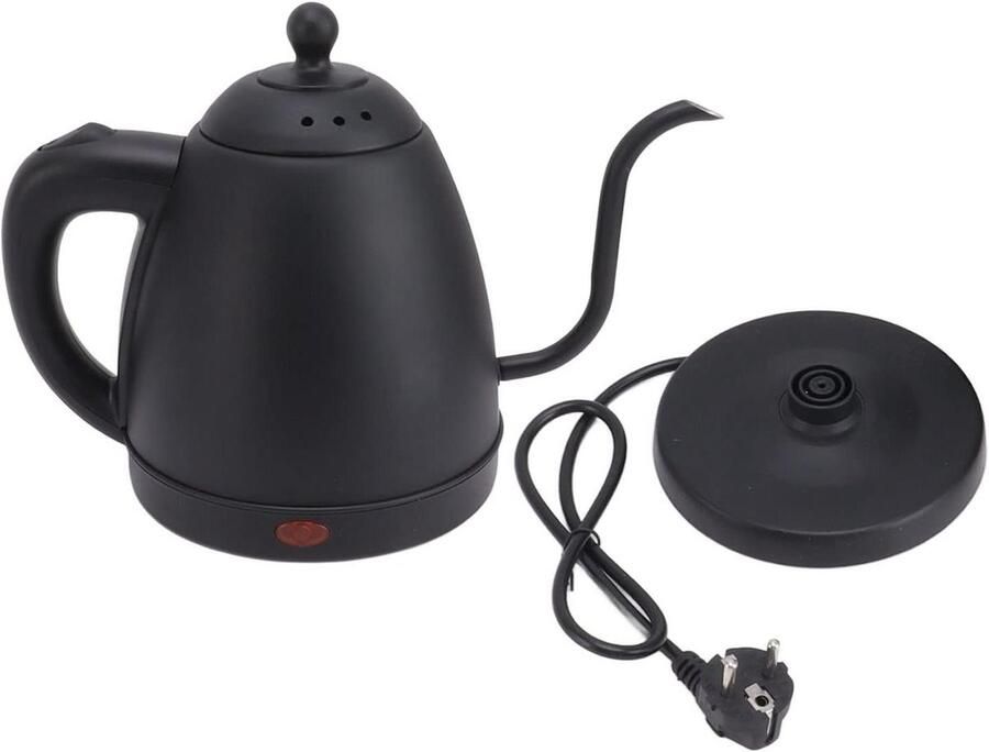 Waterkoker Zwanenhals Theepot Koffiepot Koffie Zetten Precisie Waterstroom 12 Liter Zwart