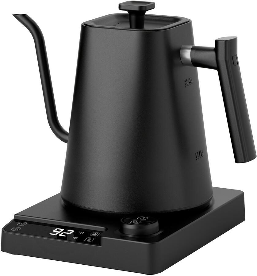 Waterkokers-Waterkoker met 9 temperatuurregeling-Glazen Design- 2200W Vermogen-Uitneembare Infuus- 2-Uurs Keep Warm Functie-1.7-Liter Inhoud -Gemaakt van Borosilicaatglas en Roestvrij Staal-Geschikt voor Warme Thee en Koud Water - Foto 2