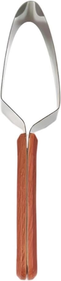 Watermeloen Snijder Fruit Gereedschap Snel Fruit Snijden Driehoekig Design 24.9 cm Zilver
