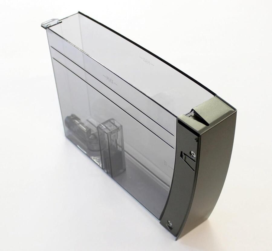 Waterreservoir Koffiemachine Reservoir met handvat Verse koffie zetten Titanium zwart design Zwart