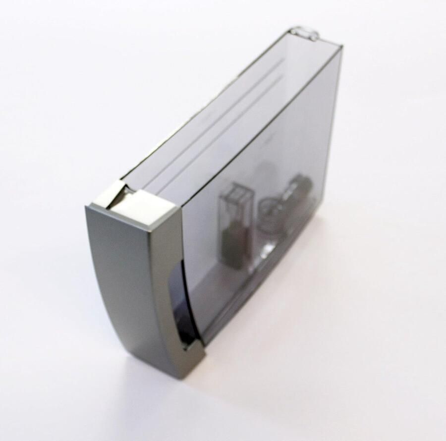 Waterreservoir met Handvat Reserve Tank Koffiemachine Onderhoud Specifiek Ontworpen Model Zilver