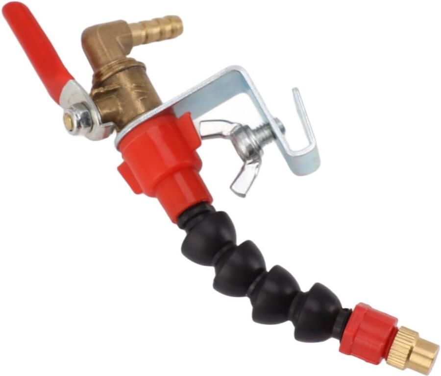 Watersproeier Stofverwijderaar Koelsysteem Snijmachine Reiniging Roestvrij Staal 13 x 6 x 6 cm Zilver