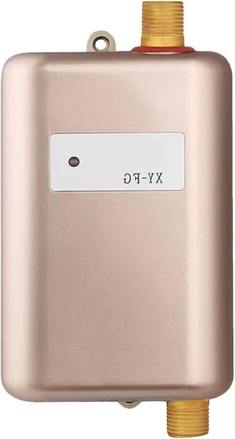 Waterverwarmer Elektrisch Boiler Keuken Badkamer Direct Warm Water Snelle Verwarming 3800W Goud
