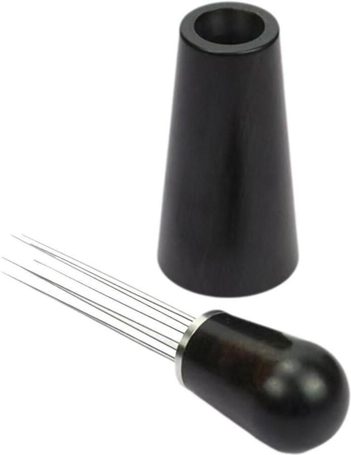 WDT Tool Espresso Roerder Koffie Distributeur Koffie Bereiden Naald Distributie 43 x 13 cm Hout