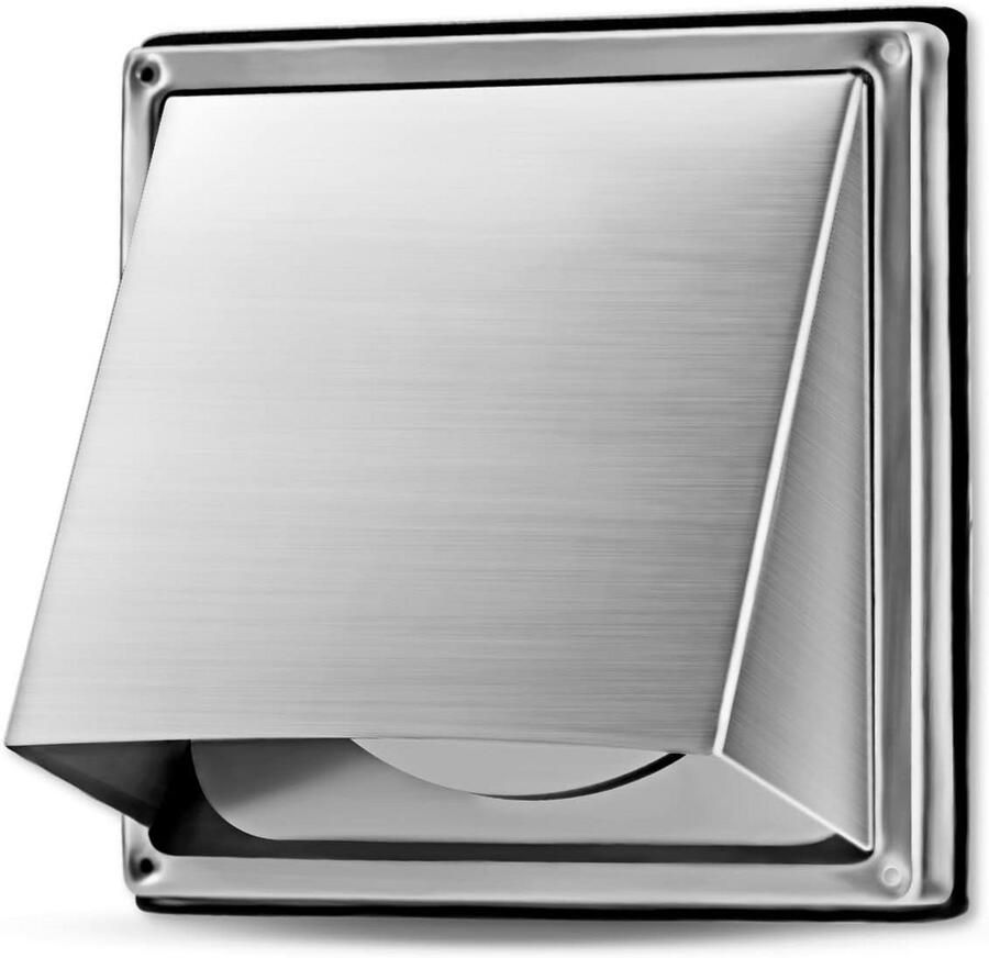 Weerstandsgrille 150mm roestvrij staal afzuigkap ventilatie rooster