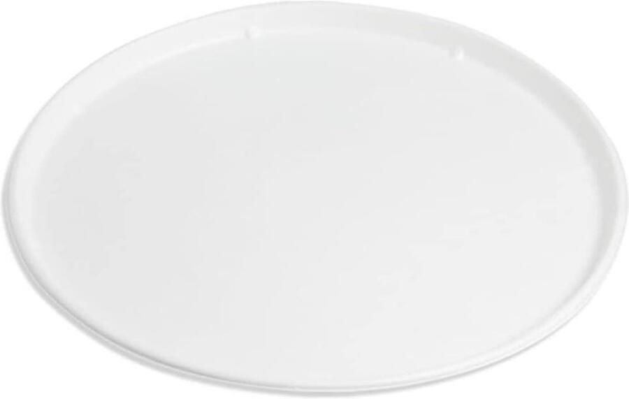 Wegwerp Pizzaborden Composteerbare Borden Feestelijke Gelegenheden Biologisch Afbreekbaar 32 cm Bruin