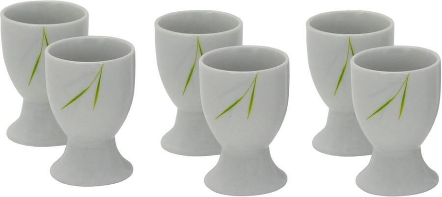 Well Set van 6 eierdopjes Aviva 4 6 cm