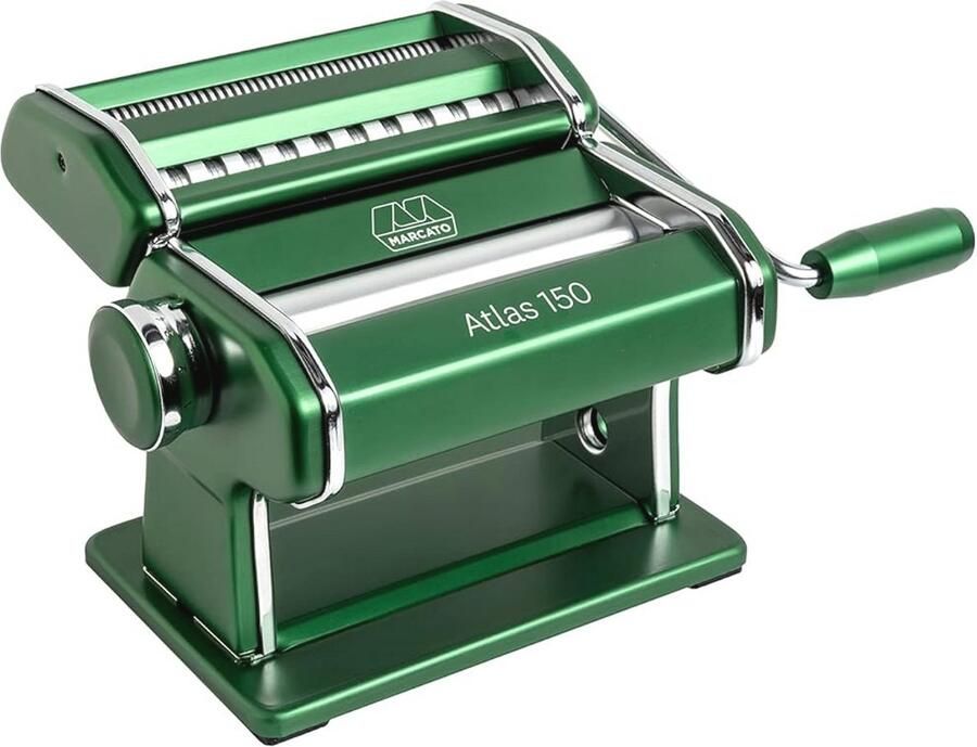 Wellness Pastamachine Atlas 150 Groene Pasta Maker voor Thuis