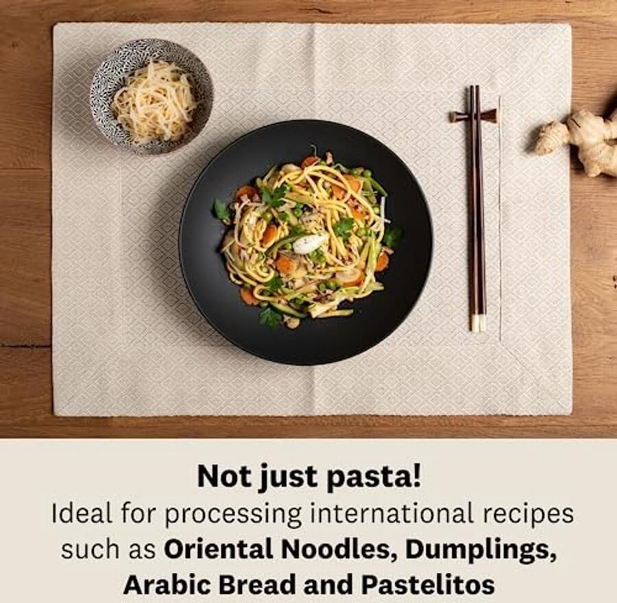 Wellness Pastamachine Atlas 150 Groene Pasta Maker voor Thuis