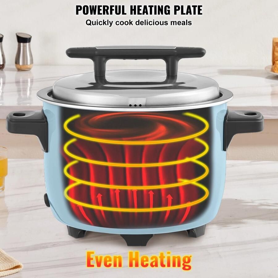 Wentink Mo rijstkoker rijstjoker met stomer rijstkoker magnetron rijstkoker pfasvrij 13 Liter rijstkoker