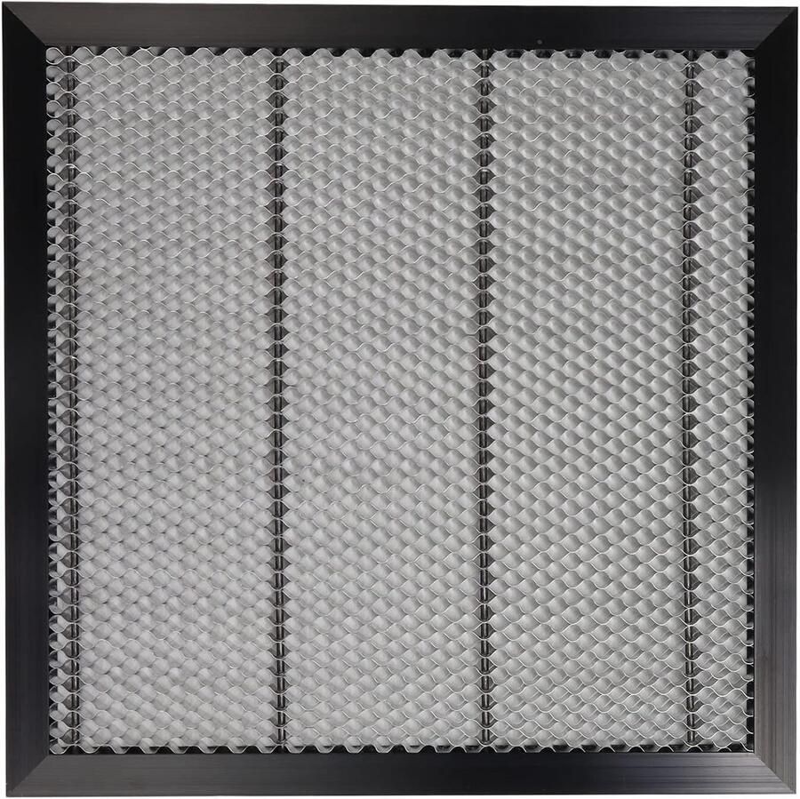 Werktafel met Honingraatstructuur Aluminium Werkbed 400 x 400mm voor CO2 CNC Snijmachine en Lasergraveermachine Ideaal voor Precisiewerk en Creatieve Projecten