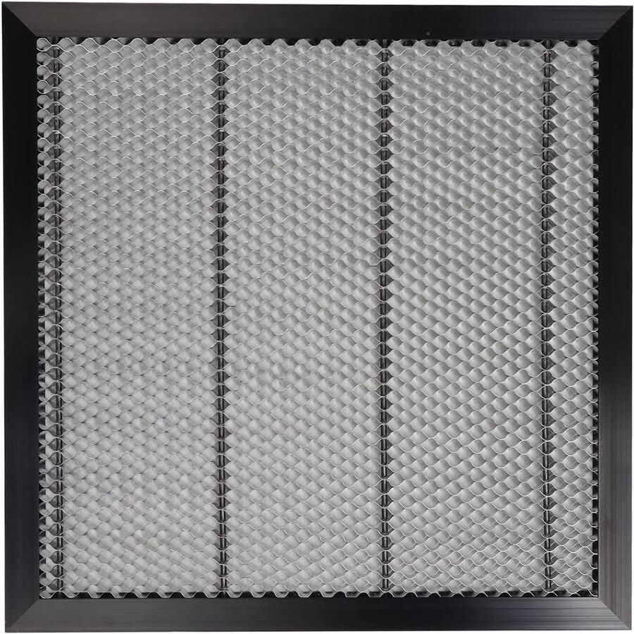 Werktafel met honingraatstructuur Aluminium Werkbed 400 x 400mm voor CO2 CNC Snijmachine en Lasergraveermachine Ideaal voor Precisiewerk en Creatieve Projecten