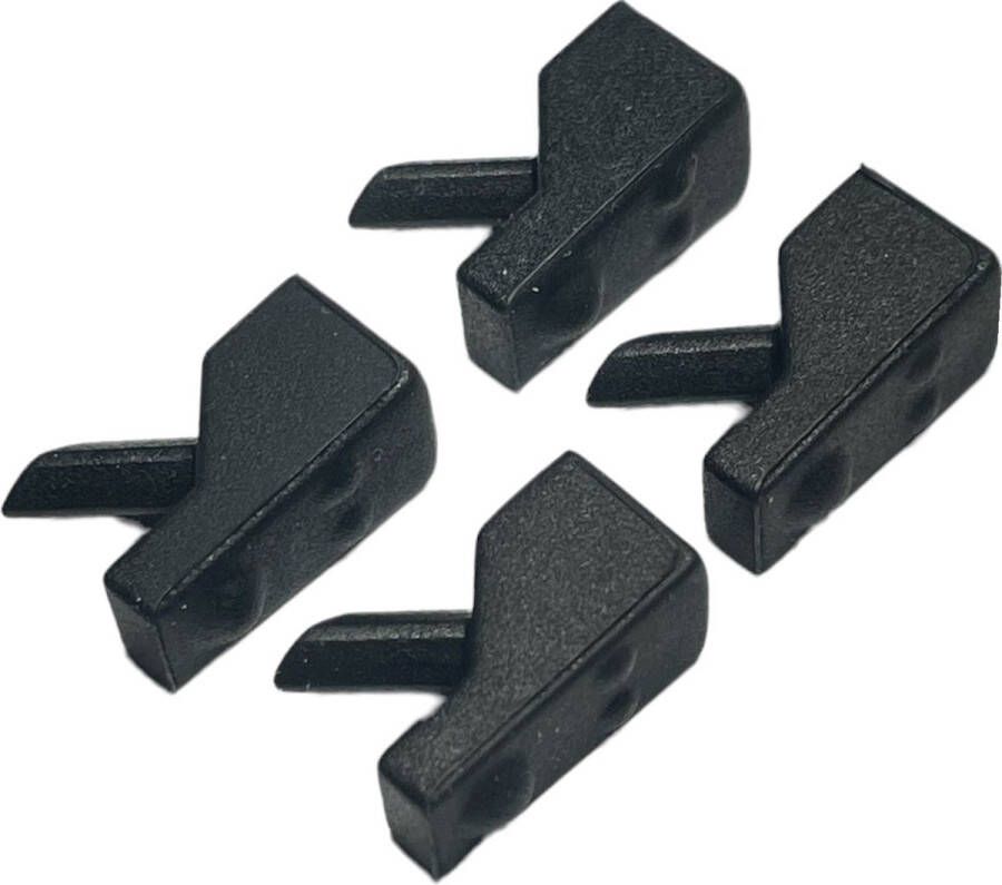 Whirlpool Bauknecht rubber dopje voor pannendrager schuin rubber voetje pannendrager fornuis kookplaat 484000000840