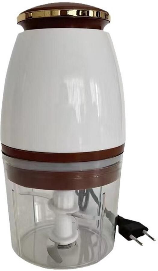 Witte handmatige vleeshakmachine voor thuisgebruik multifunctionele keukenhakker bruikbaar voor milkshakes babyvoeding vlees en groenten