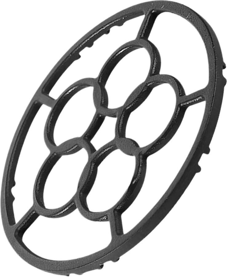 Wok Brander Ring Gietijzeren Ondersteuning Stabiel Koken Anti-slip Ontwerp 18.2 cm Diameter