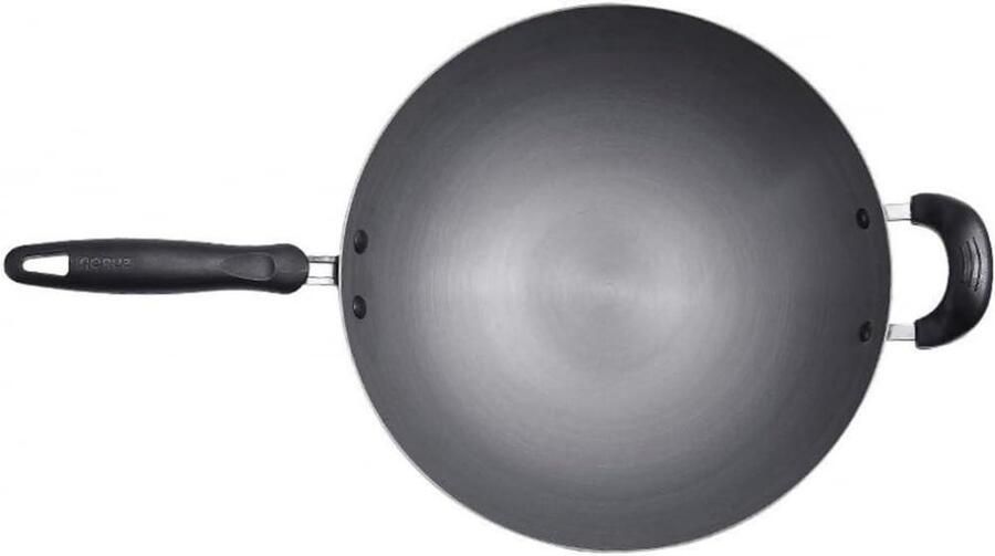 Wok met Deksel Koekenpan Hapjespan Lekkere Maaltijden Bereiden Antiaanbak Keramische Laag 30 cm Koper