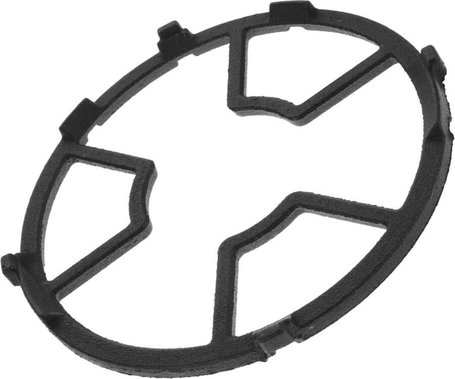 Wok Ondersteuning Panhouder Stabiel Koken Antislip Gietijzer 18 cm Zwart