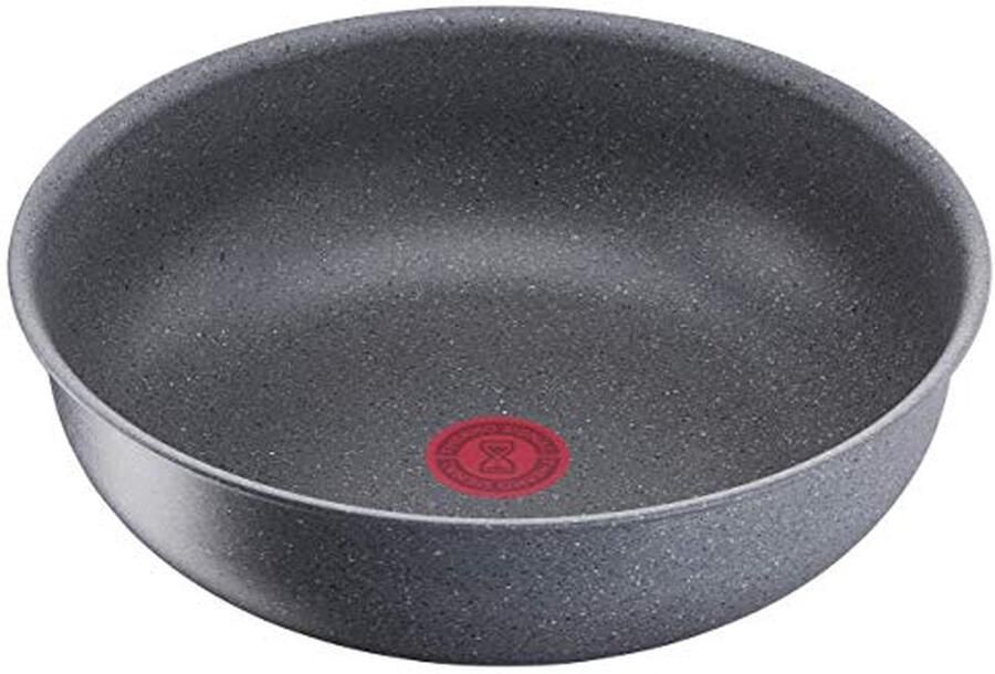 Wok Pan Koekenpan Lekker Koken Ruimtebesparend Ontwerp 28 cm Zwart