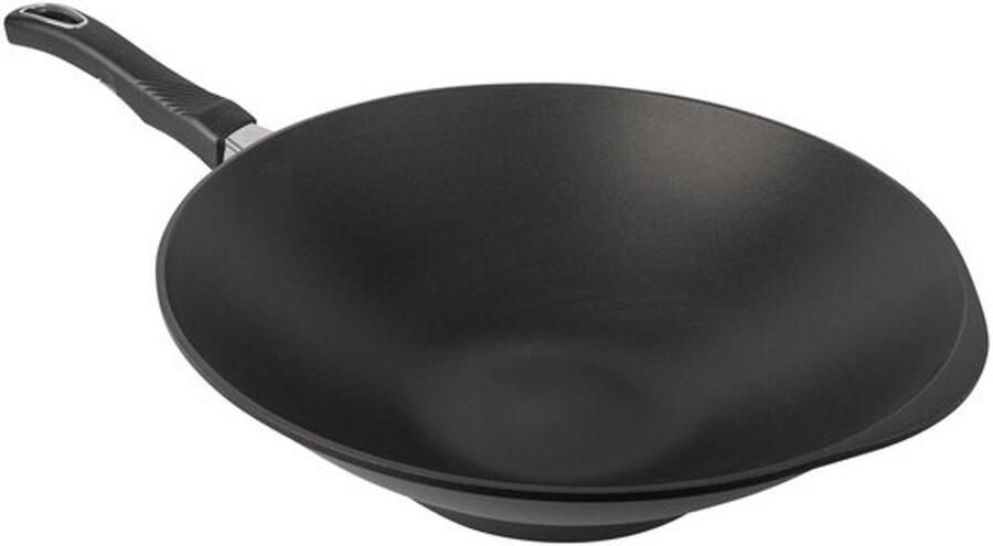 Wok pan Roerbakpan Gezond koken Afneembare handgreep Ø360mm Zwart