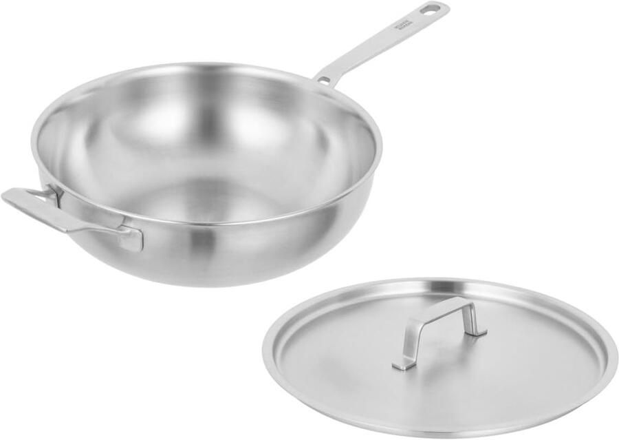 Wok Pan Roerbakpan Gezond Koken Meerlaags Materiaal Ø 24 cm