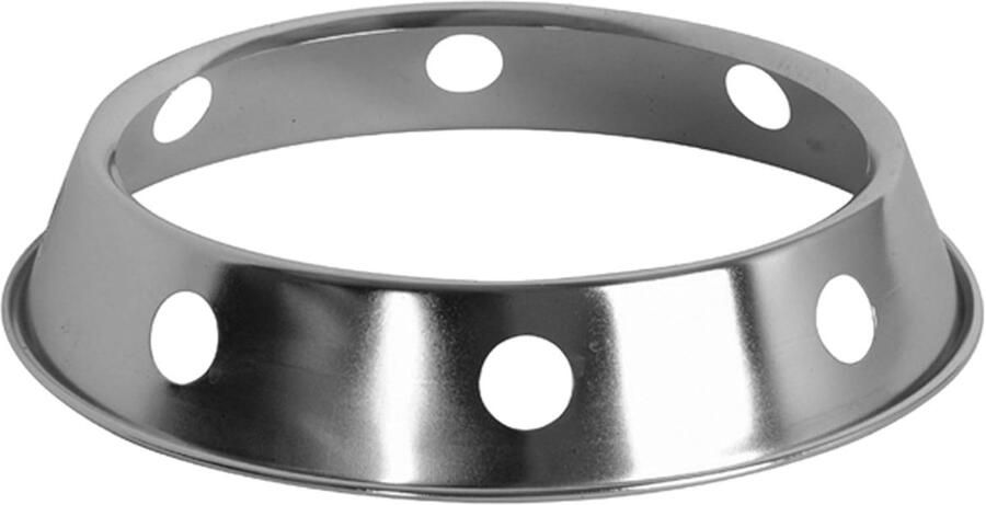 Wok Rek Wokhouder Ring Koken Braden Stabiele Ondersteuning 254 cm Diameter Metallic