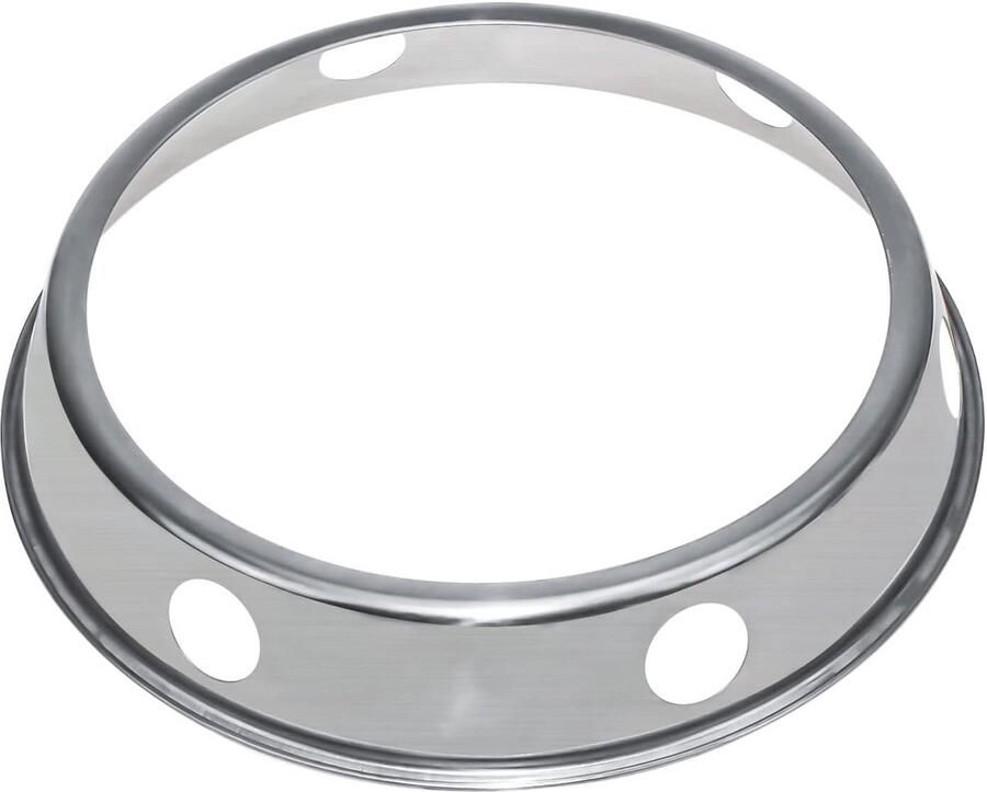 Wok Ring 16 5 cm RVS Voor Gasfornuis Veilig en stabiel koken SnelShoppen