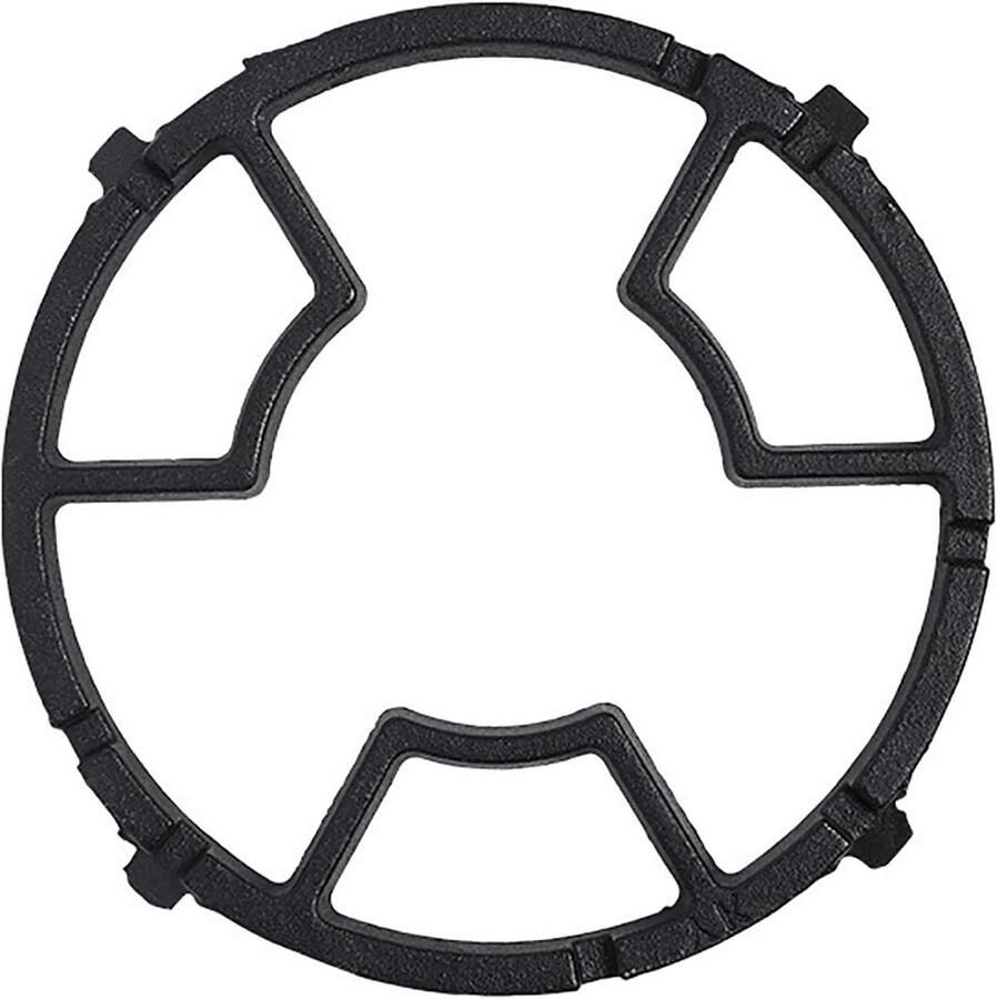 Wok Ring Gasfornuis Houder Stabiel Koken Gietijzeren Frame Universeel Zwart