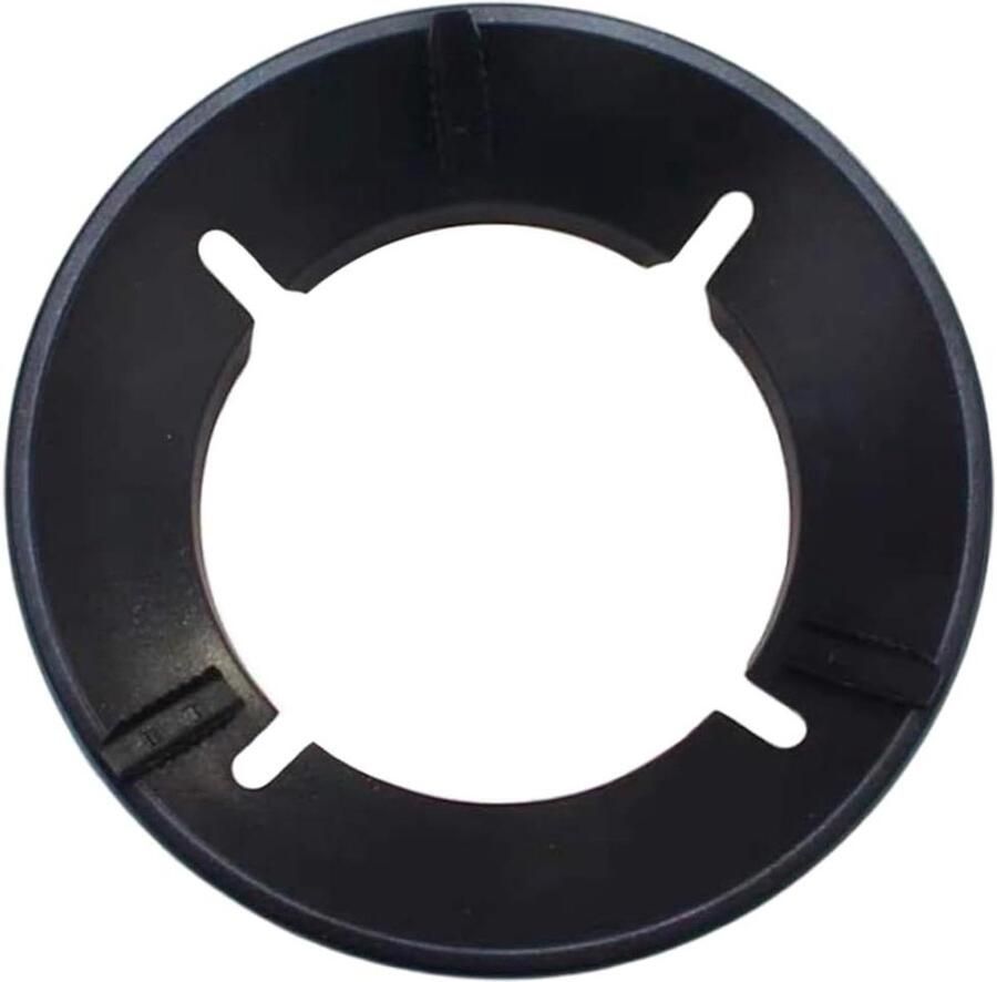 Wok Ring Gasfornuis Pan Ondersteuning Kookplaat Energie Besparen Koken Winddicht Vlam Concentreren 25.8 cm Zwart