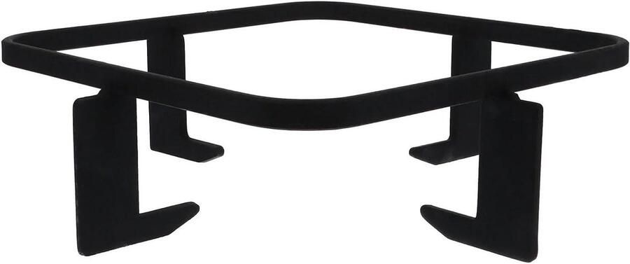 Wok Ring Gasfornuis Rack Stabiel Koken Universeel Compatibel 198 x 65 cm Zwart