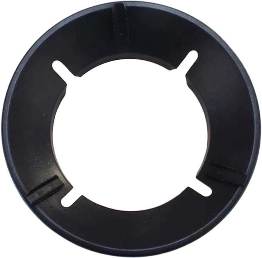 Wok Ring Kookplaat Accessoire Energie Besparen Winddicht Ontwerp 25.8 cm Zwart