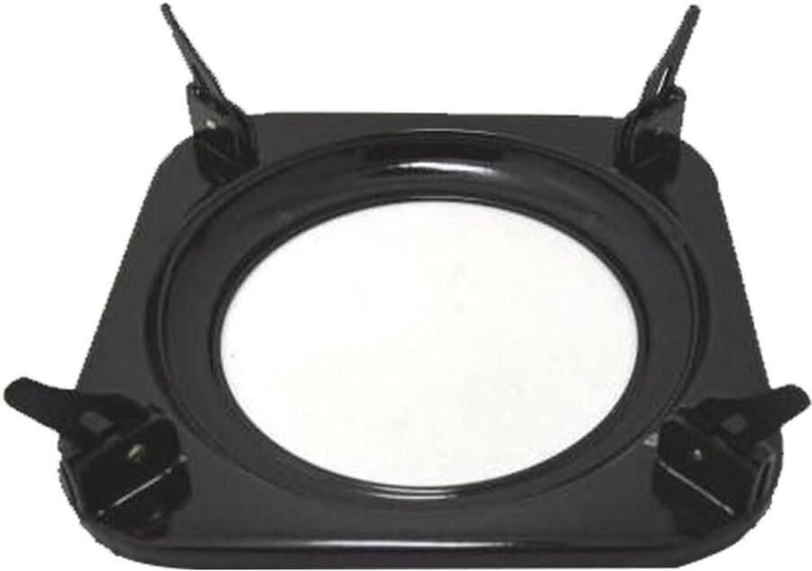 Wok Ring Kookplaat Accessoire Stabiliseren Kookgerei Antislip Metalen Frame 300 Gram Gewicht Zilverkleurig