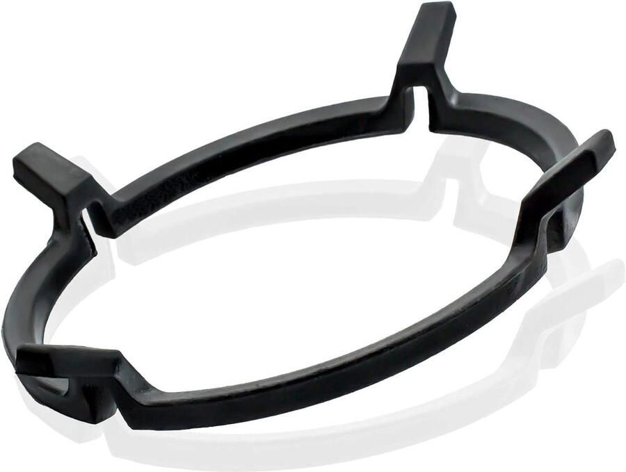 Wok Ring Kookplaat Houder Stabiel Koken Gietijzer Stevig 17.5 cm Zwart