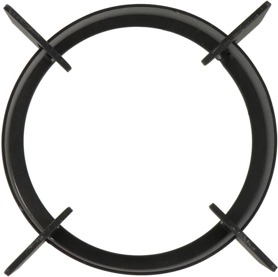 Wok Ring Pothouder Rek Gelijkmatig Koken Hittebestendig Gietijzer 25 cm Zwart