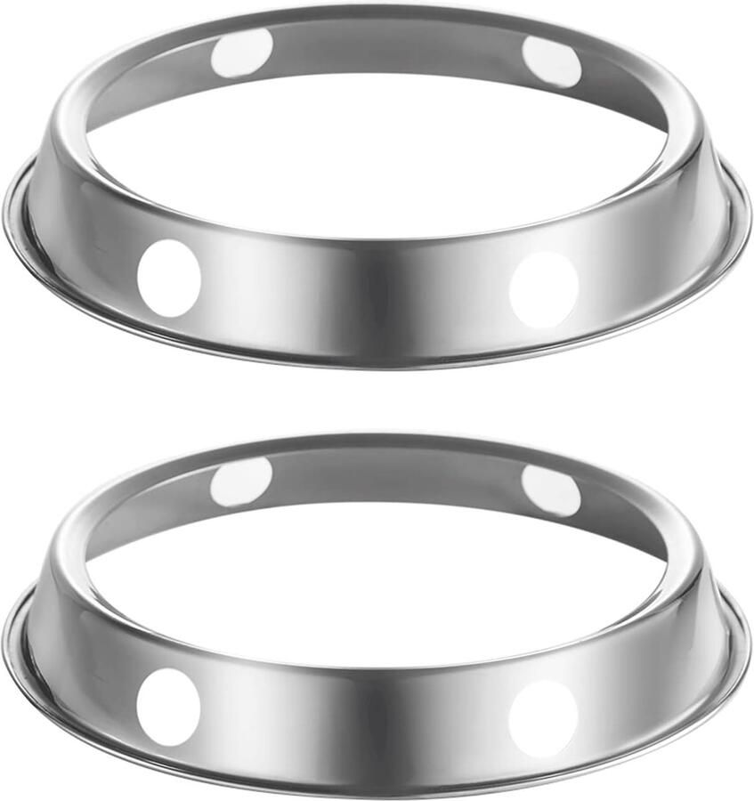 Wok Ring Wok Houder Aziatisch Koken Omkeerbaar Formaat 20cm 25cm Metaal