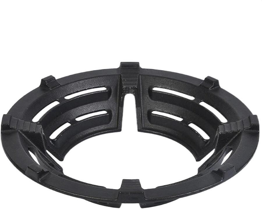 Wok Ring Wok Ondersteuning Efficiënt Koken Vuurkracht Concentratie 26.1 x 5.8 cm Zwart