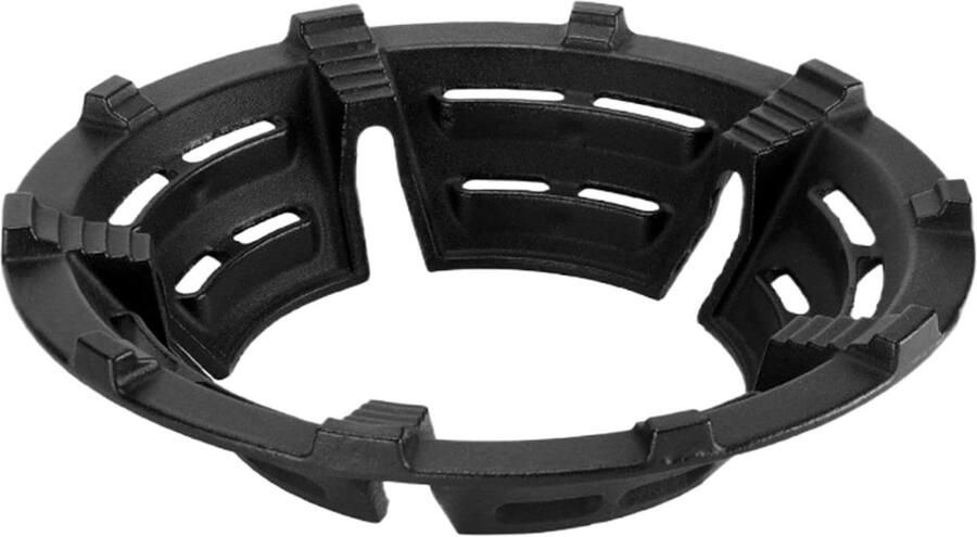 Wok Ring Wok Steun Koken Winddicht Ontwerp 26.1 cm Zwart
