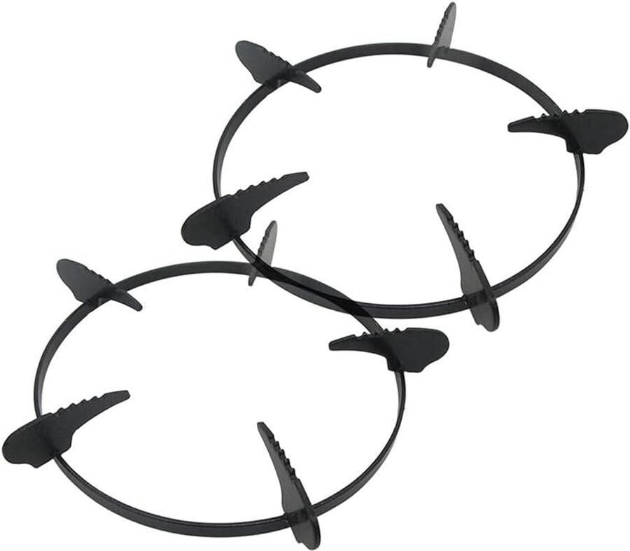 Wok Steun Ring Gasfornuis Accessoire Stabiel Koken Hittebestendig Gietijzer 20.3 cm Diameter Zwart
